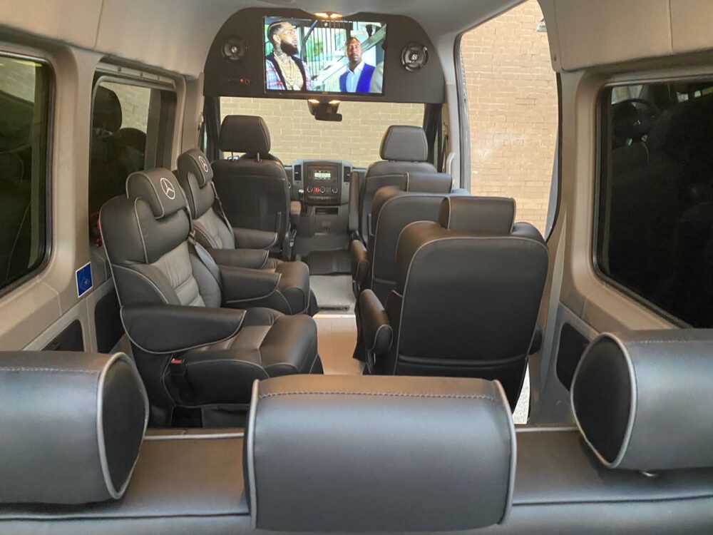 Van Rental In Houston Custom Executive Sprinter Van